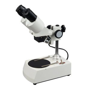 OMAX 30X Student Binocular Stereo Microscope with Top & Bottom Lights