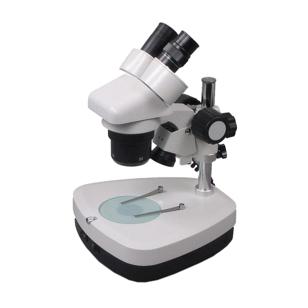 OMAX 20X-40X Cordless Stereo Binocular Student Microscope W Dual LED L
