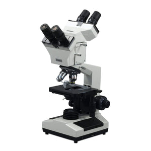 Open Box Double Binocular Head Compound Microscope 40x~1000x