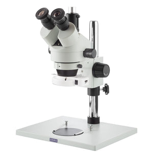 7X-45X Zoom Trinocular Stereo Microscope+64 LED Ring Light