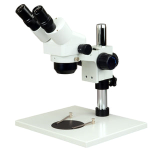 10X-80X Binocular Zoom Stereo Microscope with Large Base Table Stand