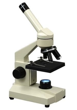 40X-400X Student Monocular Compound Microscope LED light on Battery