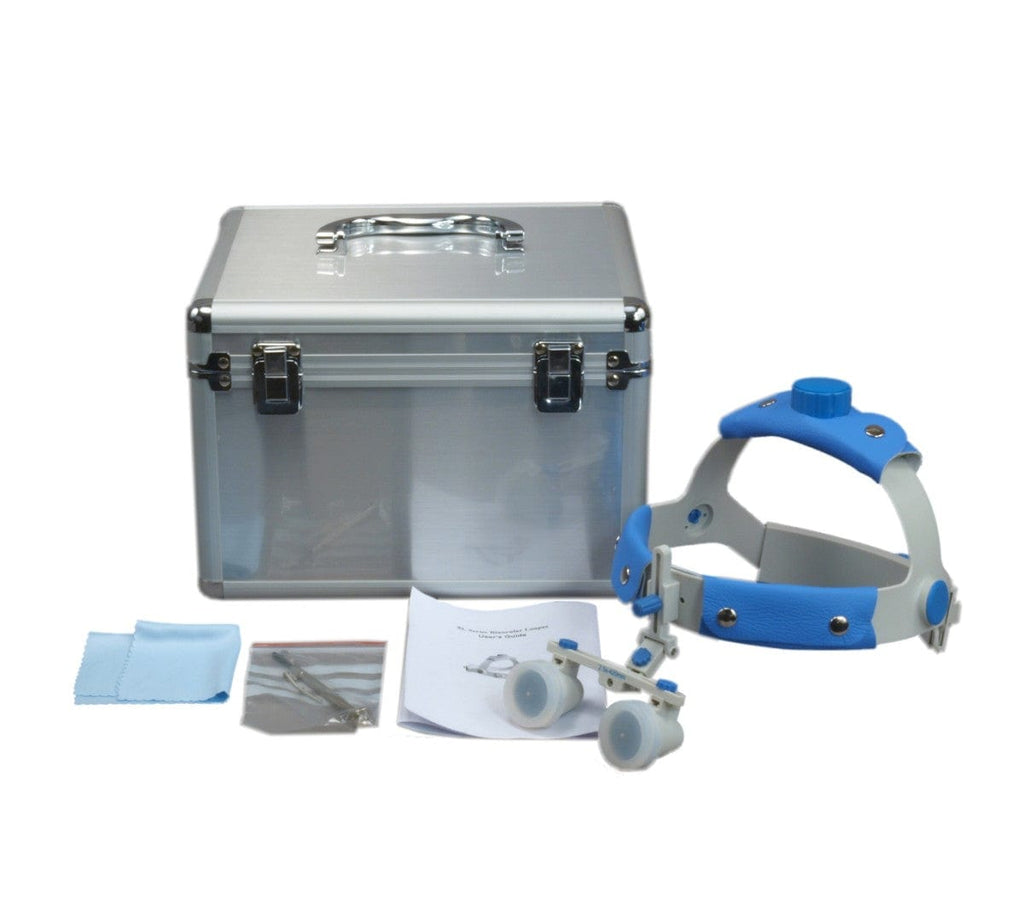 3X 420mm WD Binocular Headband Loupes Omax