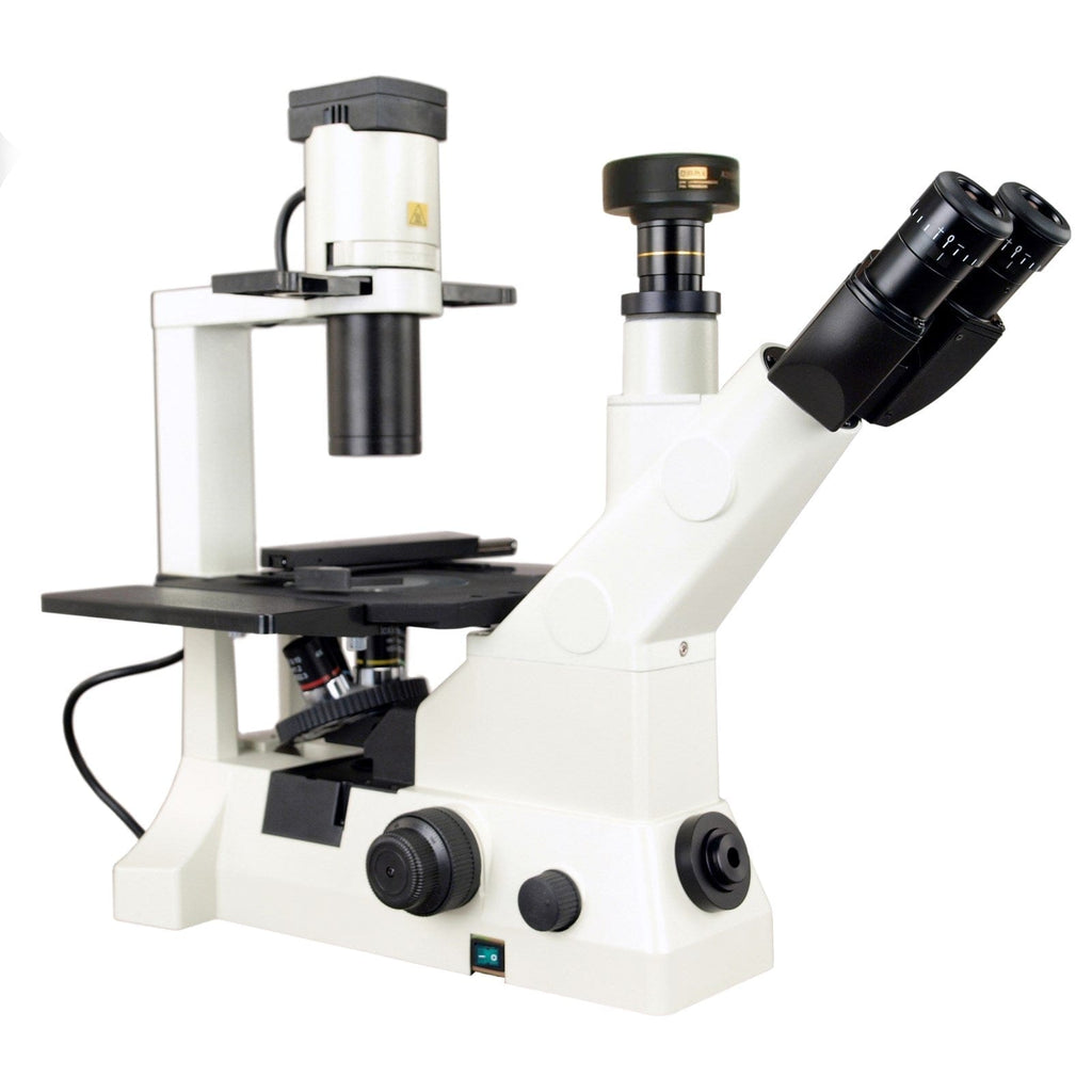 OMAX K832 Series Inverted Phase Contrast Compound Microscope 40X