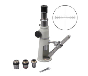 Shop Measuring Microscope 20X & 40X & 100X with Reticle Eyepiece