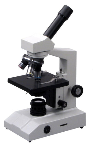 Monocular Compound Microscope 40X-800X with Abbe Condenser