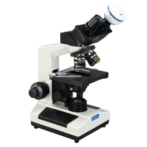40X-1000X Compound Binocular Microscope with 3.0MP USB Digital Camera