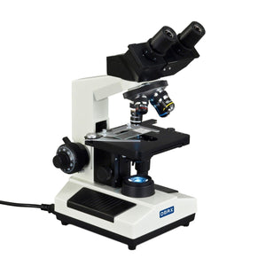 40X-1000X M827L Series Binocular Lab Compound Microscope w/ LED Illumination