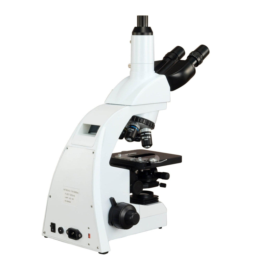 40X-2500X M8333 Series Trinocular Lab Microscope w/ LED