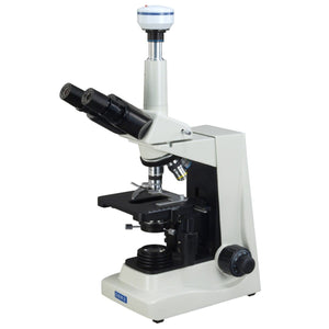 40X-1600X Compound Darkfield Siedentopf Microscope with 3MP USB Camera