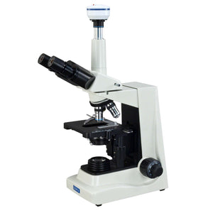 1600X Phase Contrast Laboratory Siedentopf Microscope+3MP Camera