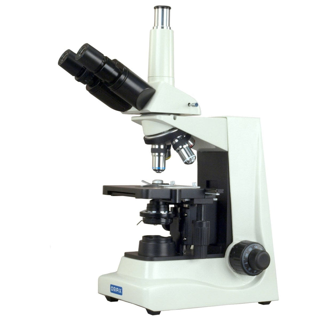 OMAX M834 Series Advanced Trinocular Compound Microscope 40X-1000X