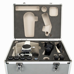 40X-1000X M837L Series Trinocular Lab Compound Microscope w/ LED Illumination + Aluminum Storage Case