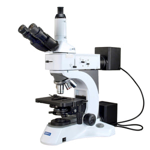 OMAX 40X-1500X Trinocular Metallurgical Infinity Polarizing Darkfield Microscope