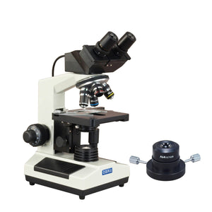 OMAX 40X-2000X Built-in 3MP Digital Camera Compound Microscope with Dry Darkfield Condenser