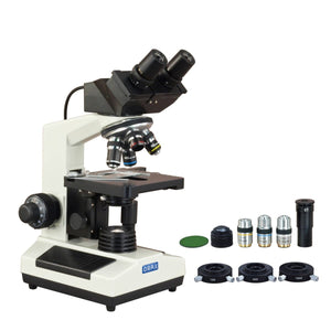 OMAX 40X-2000X Phase Contrast Built-in 3.0MP Digital Camera Binocular Compound Microscope