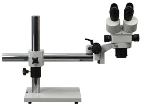 Boom Stand Binocular Zoom Stereo Microscope 3.5x~90x