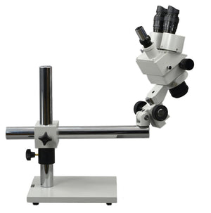 7X-45X Professional Zoom Boom Stand Trinocular Stereo Microscope