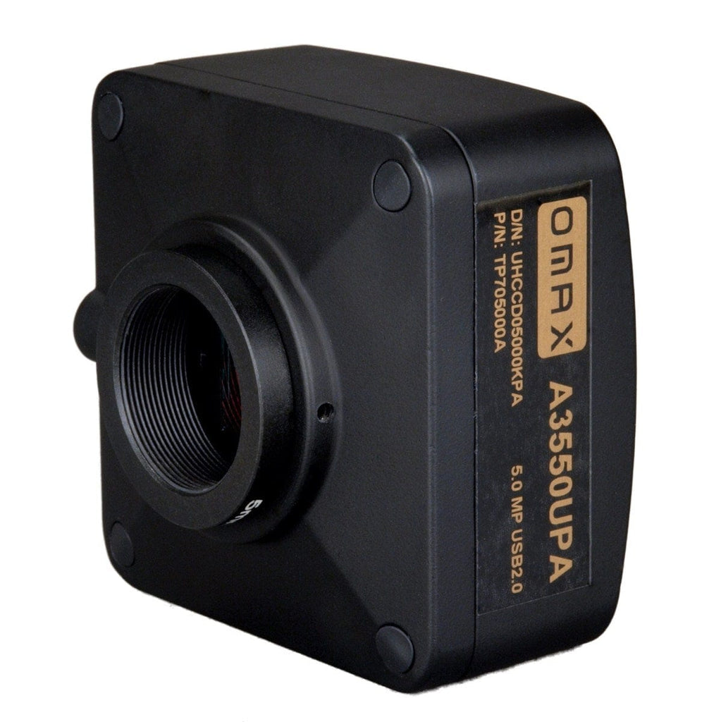 OMAX 5MP High Sensitivity CCD C-Mount Microscope Camera for Windows, Mac  OS, and Linux