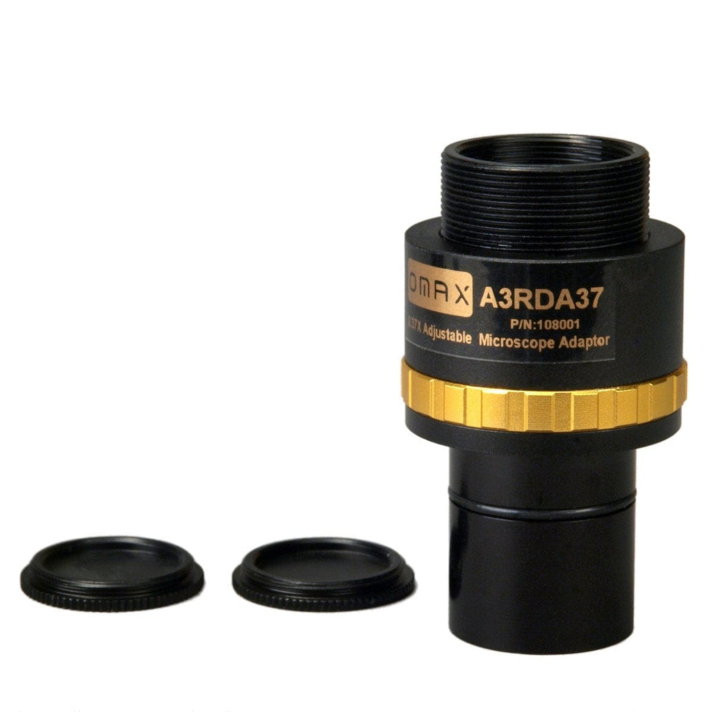 0.37X Adjustable Reduction Lens for Microscope Camera Omax