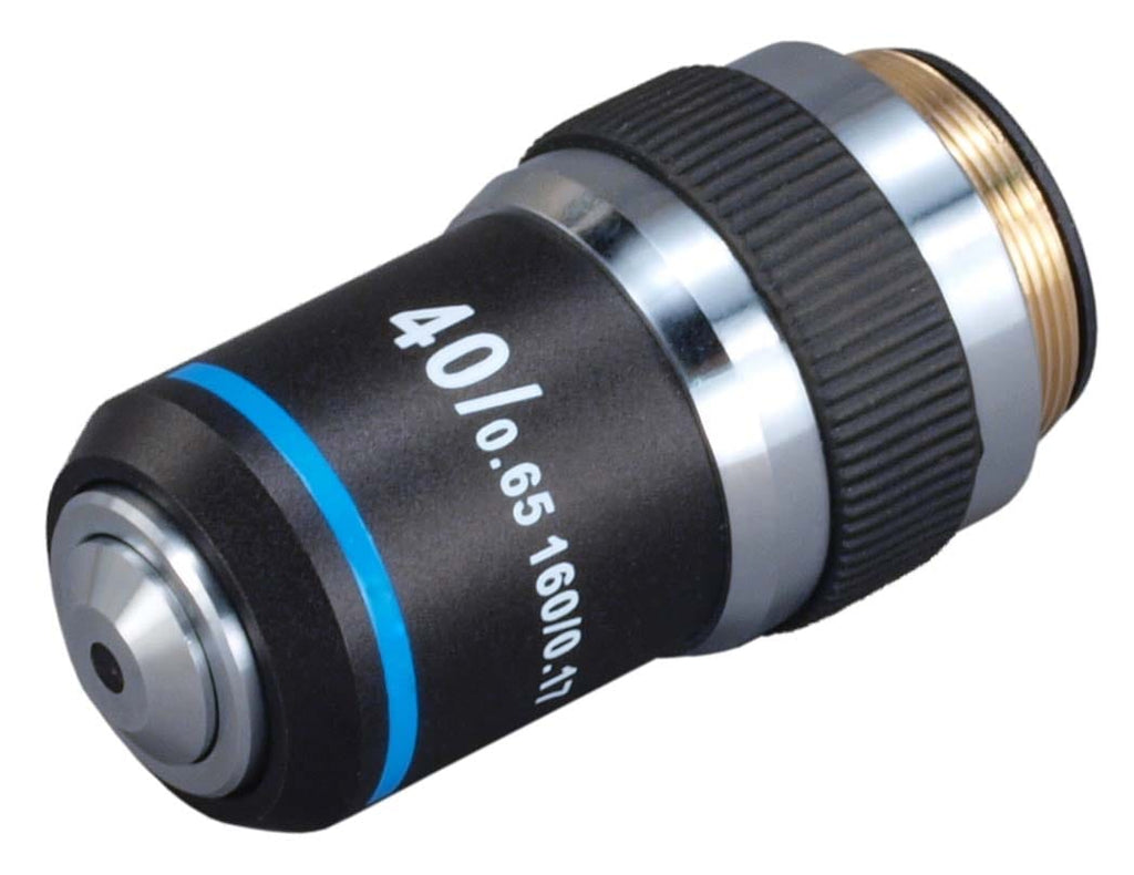 40X (spring) Achromatic Objective Lens for Compound Microscopes – Omax
