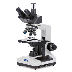 40X-1000X M837L Series Trinocular Lab Compound Microscope w/ LED Illumination