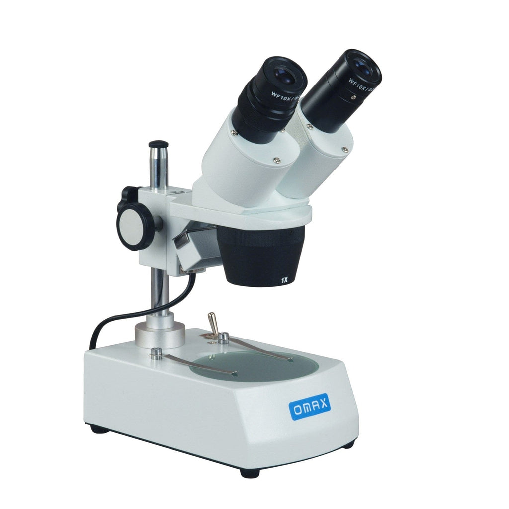 OMAX 10X-20X-30X-60X Binocular Student Stereo Microscope with Dual Lig ...