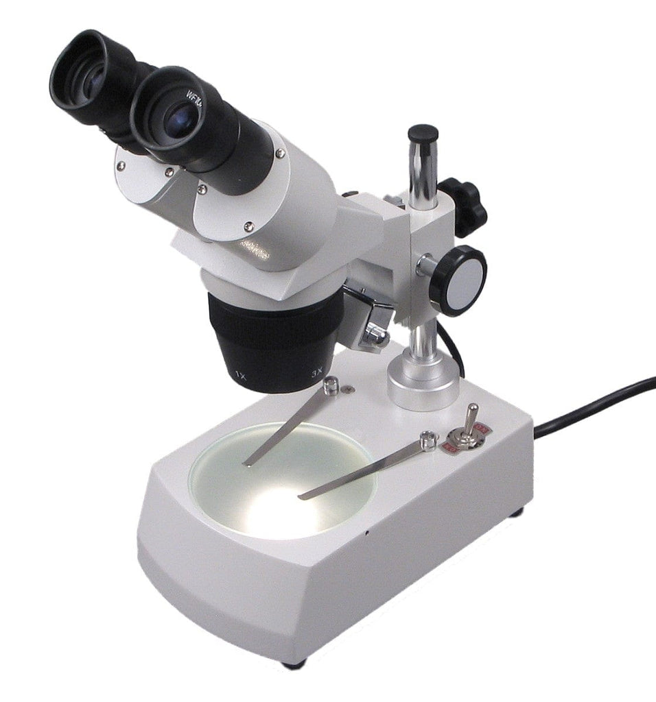 OMAX 10X-20X-30X-60X Student Binocular Stereo Microscope with Dual Lig ...