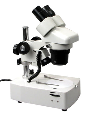 20X-40X-80X Dual-Illumination Binocular Stereo Microscope