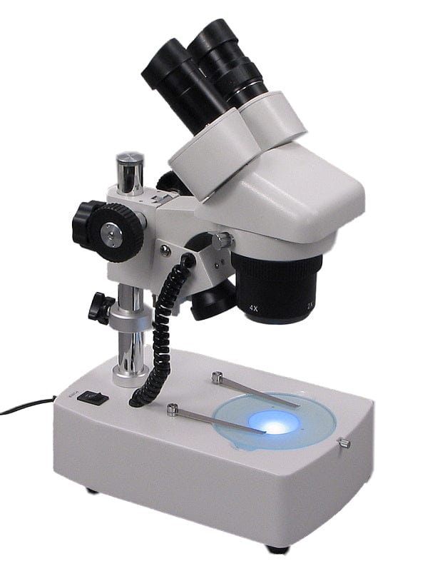 thumbnail image 2 of Aomekie AO1001 20X-40X Binocular Stereo Microscope – LED, Cordless, Portable – Multi-Use 2 of 5