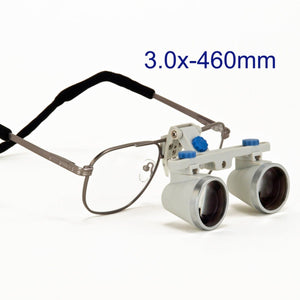 3X 460mm WD Binocular Eyeglass Loupes with Titanium Frame