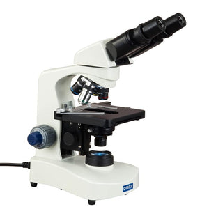 OMAX 40X-400X Binocular Compound LED Siedentopf Microscope for Soil Microscopy