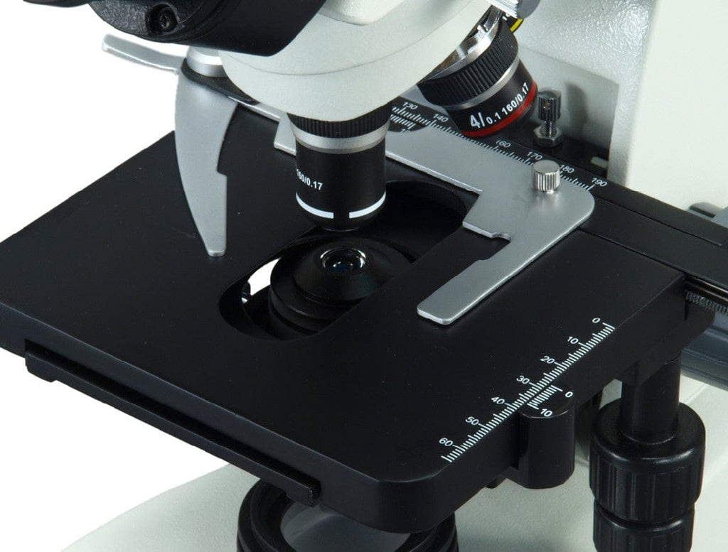 40X-2000X Binocular Compound LED Microscope, Reversed Nosepiece Cleara ...