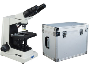 40X-1600X Binocular Compound Siedentopf Microscope+Carrying Case
