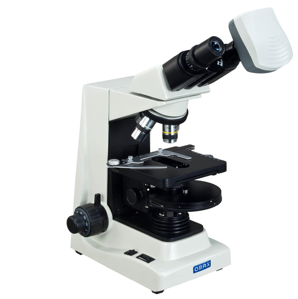 OMAX M824 Series Phase Contrast Siedentopf Binocular Compound Microsco ...