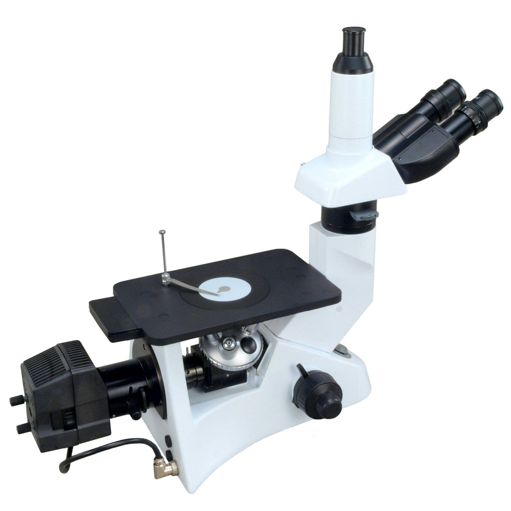 OMAX M83 Series PLAN Trinocular Inverted Infinity Metallurgical Polari ...