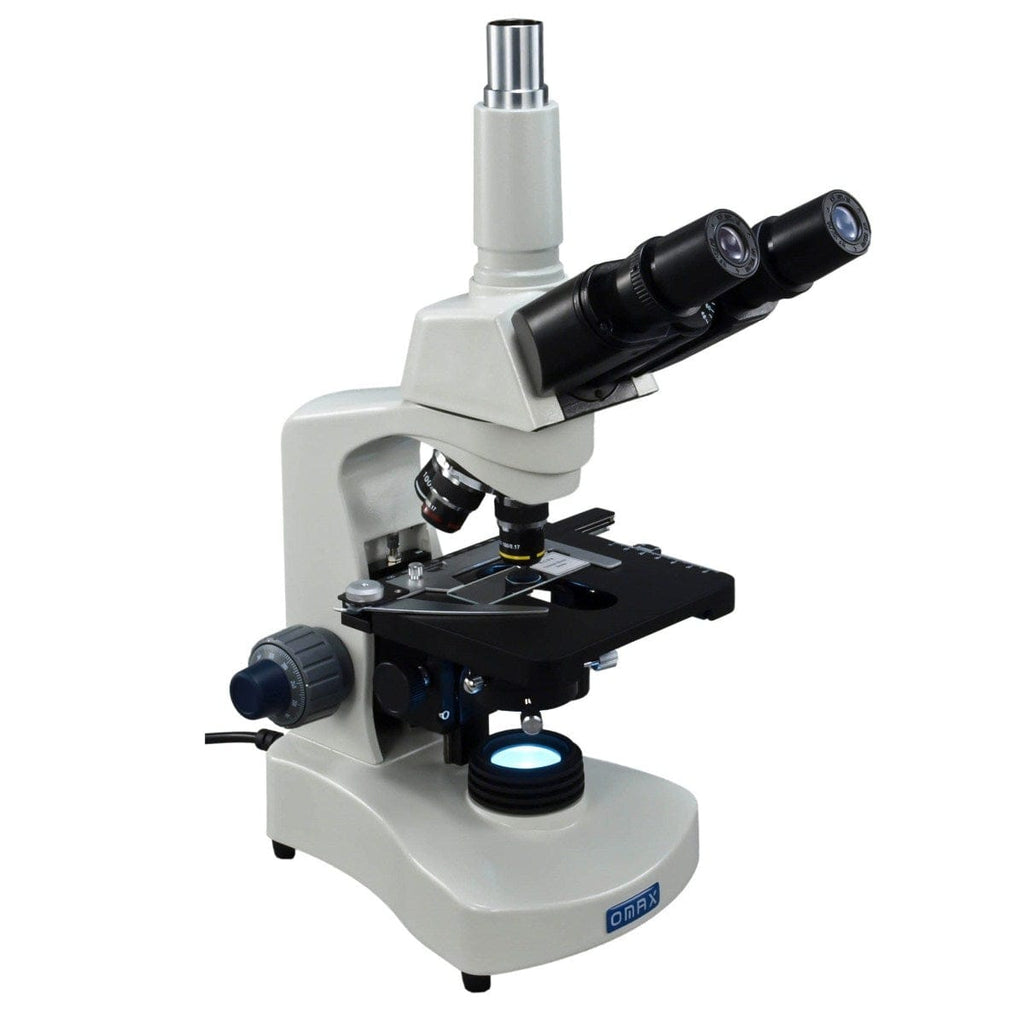 Oscope Same Microscope OMAX M8311 Series Trinocular Lab Compound Microscope 40X-2000X Magnifi ...