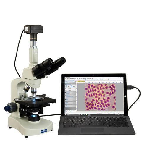 OMAX Compound Microscoes For Low Contrast Micro-organism