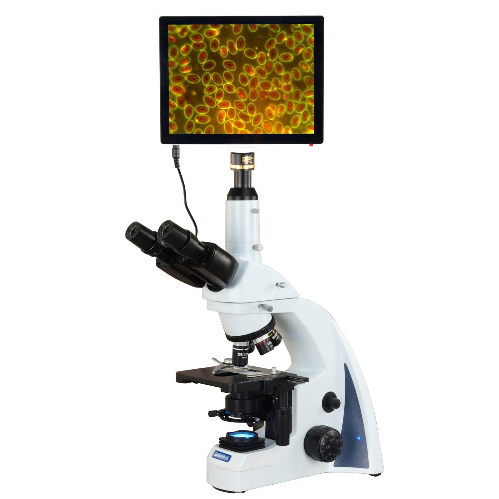 OMAX PLAN Infinity Darkfield Siedentopf LED Lab Trinocular