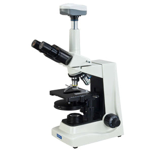 1600X Phase Contrast Compound Siedentopf Microscope w 5MP Camera