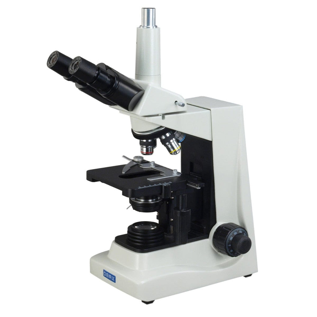 1600X Phase Contrast Laboratory Trinocular Siedentopf Microscope – Omax
