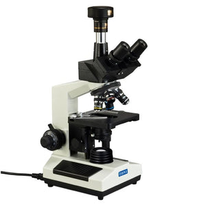 OMAX 40X-400X Trinocular Compound Microscope with 3MP Digital Camera for Soil