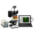 OMAX 40X-2500X 18MP USB 3.0 Digital EPI-Fluorescence Trinocular Compound Biological Lab Microscope