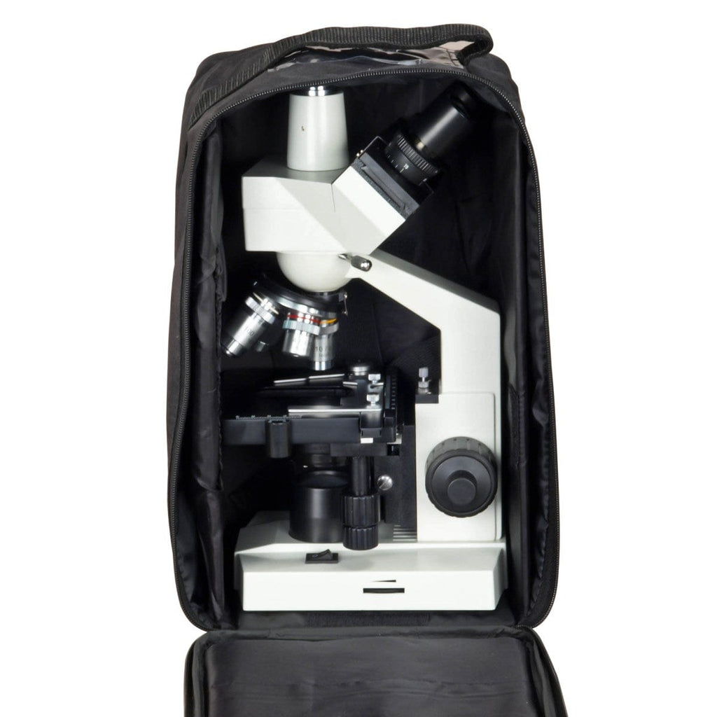 OMAX M83E Series Trinocular Compound LED Microscope 40X-2000X Magnific ...