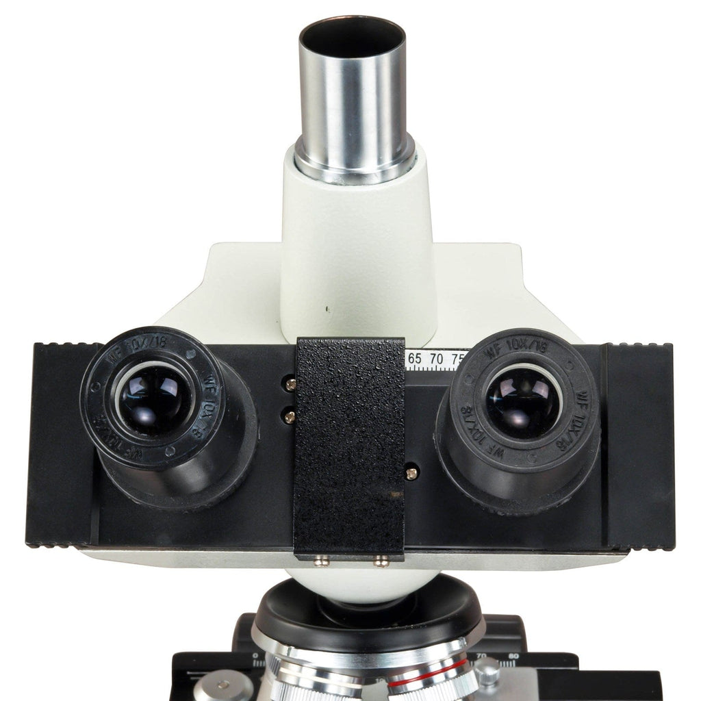 Omax Microscope Led Replacement OMAX M83E Series LED Trinocular Lab Compound Microscope 40X-2500X Magn ...