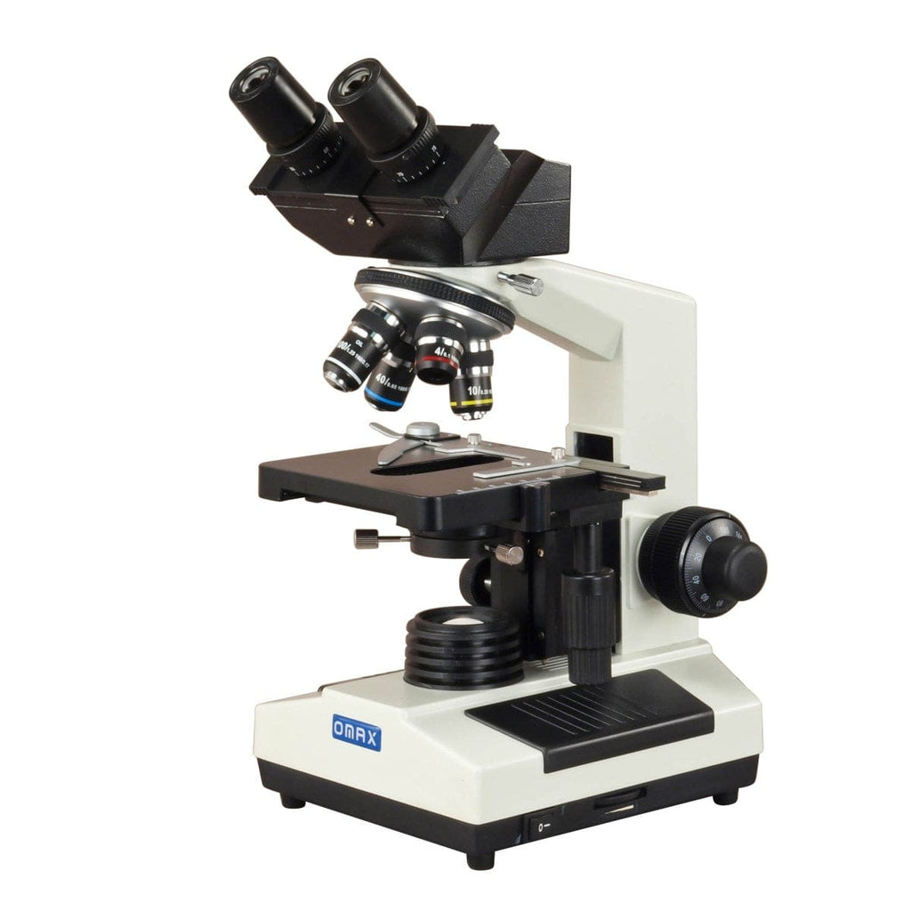 OMAX 40X-2500X Built-in 3MP Digital Camera Compound Microscope with Dr ...