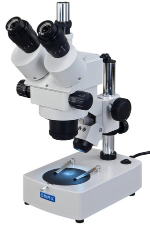 OMAX 3.5X-90X Trinocular Stereo Zoom Microscope with Dual Halogen Lights