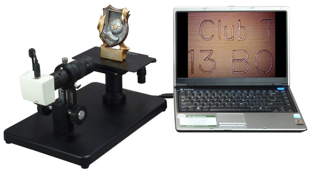 Microscope Horizontal Inspection Horizontal Zoom Inspection Microscope with Standard C-Mount Port – Omax