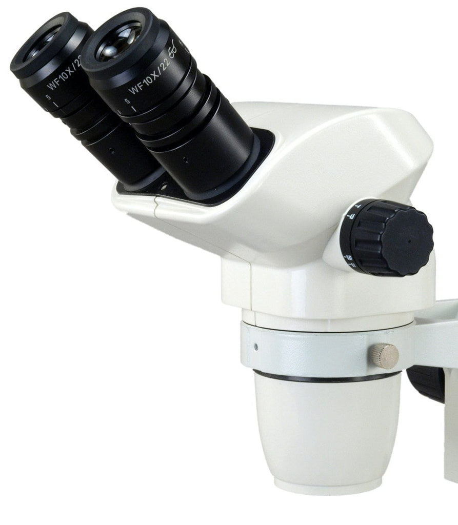 OMAX 6.7X-45X Zoom Binocular Stereo Microscope with Large Table Stand ...