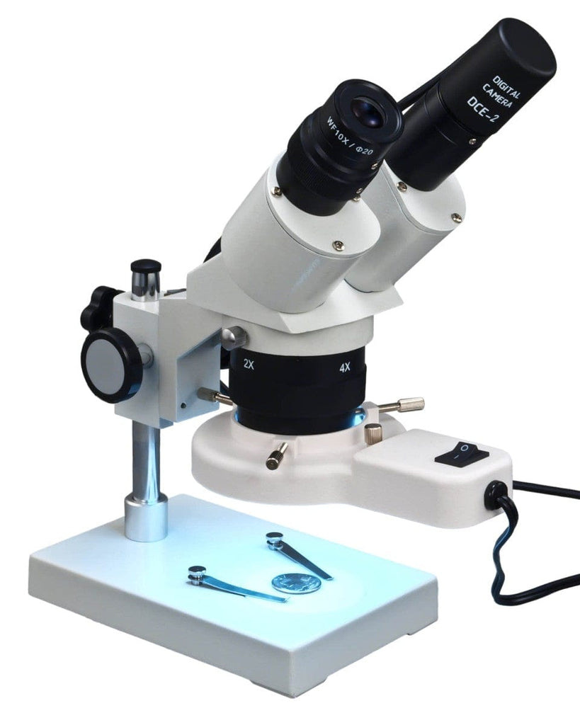 SOLOMARK Portable Stereo Microscope-20X-40X Lab LED Binocular